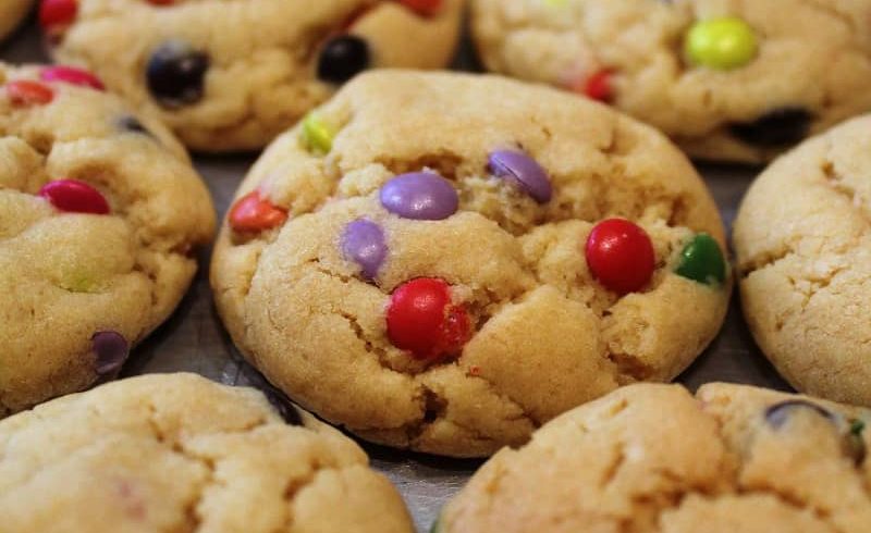 La recette des cookies Smarties